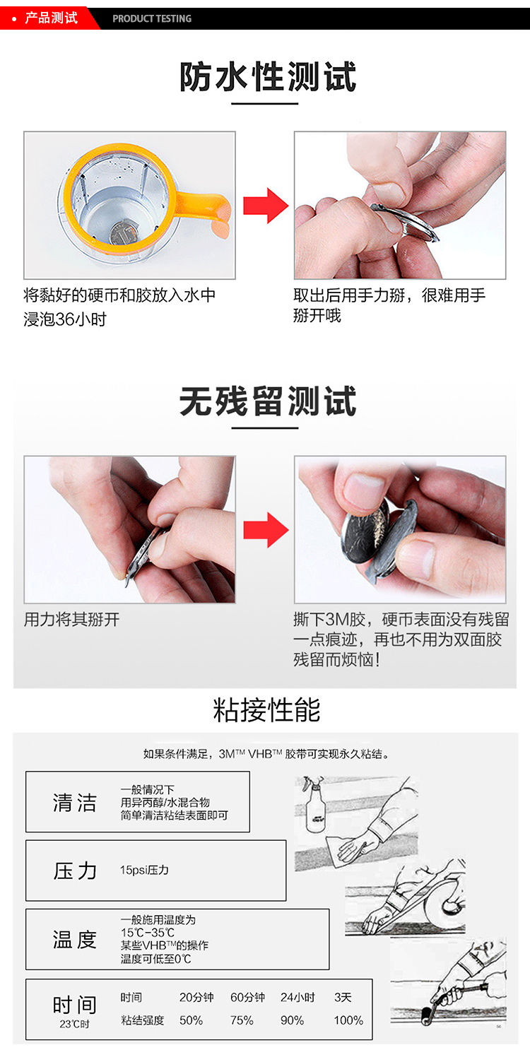 3M膠帶防水測(cè)試圖